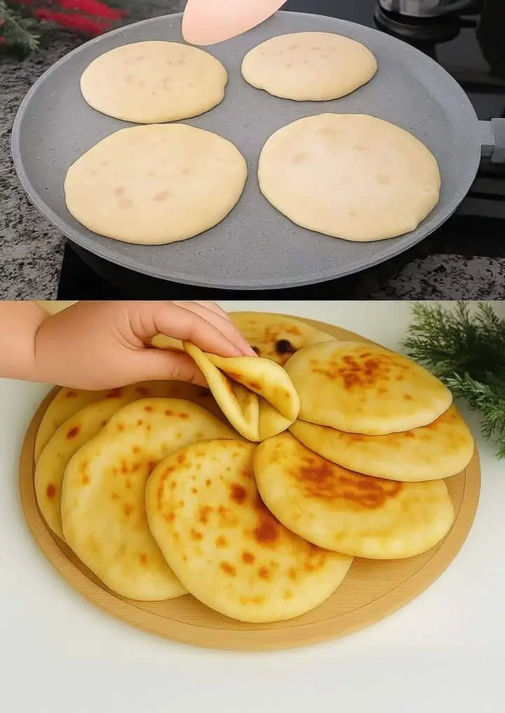 Pane veloce senza forno