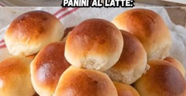 Panini al latte soffici
