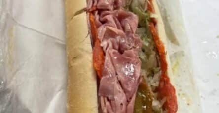 Panino italiano delizioso
