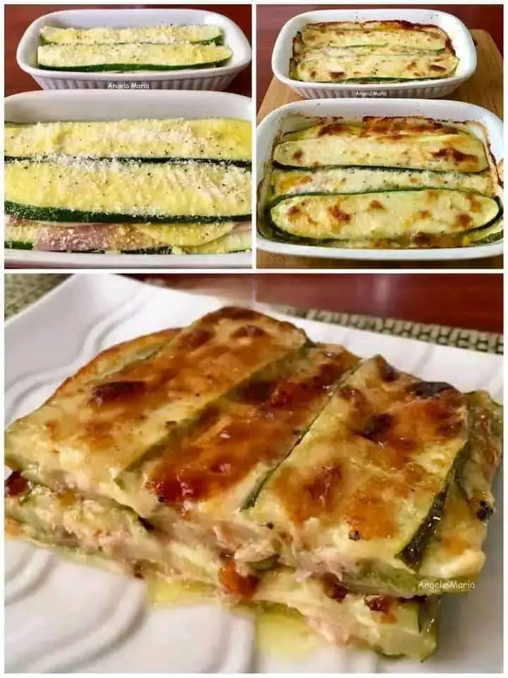Parmigiana di zucchine leggera