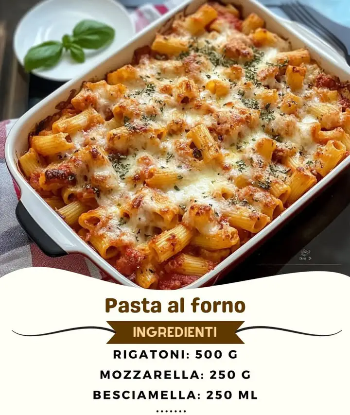 Pasta al forno gustosa