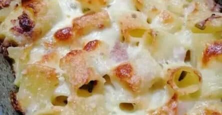 Pasta al forno zucchine