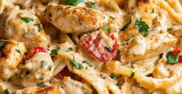Pasta cremosa cajun pollo
