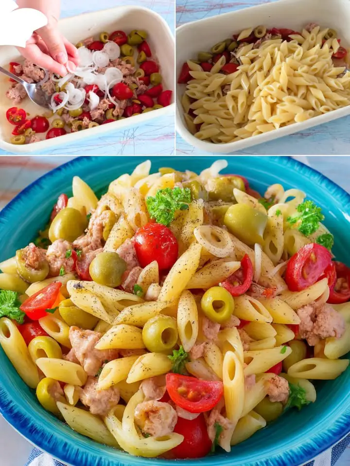 Pasta fredda al tonno