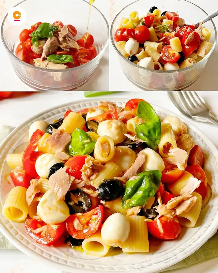 Pasta fredda mediterranea