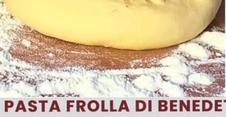 Pasta frolla fatta in casa