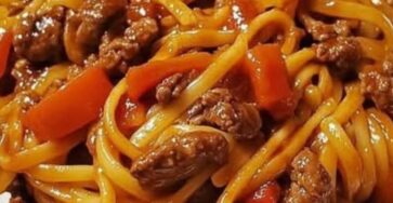 Pasta piccante al miele