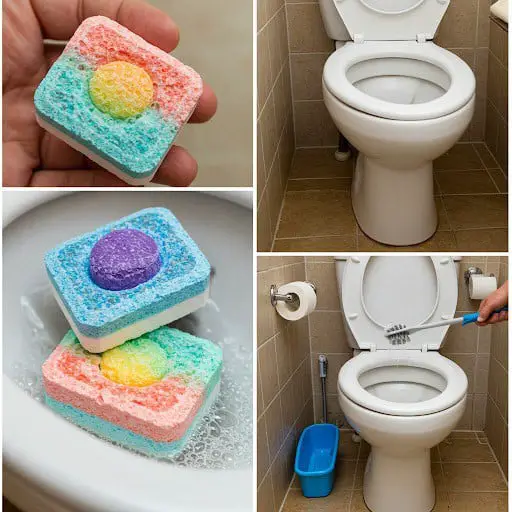 Pastiglie magiche WC