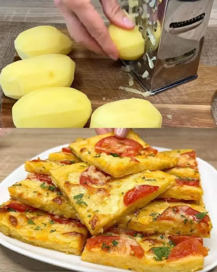 Patate grattugiate in forno
