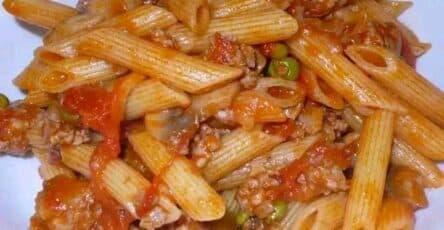 Pennette salsiccia ricetta