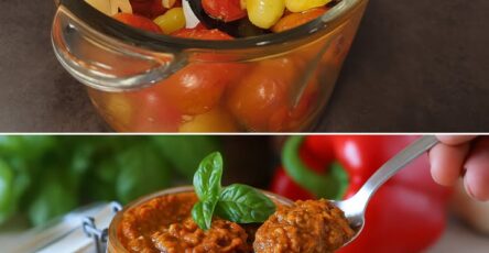 Pesto di melanzane e pomodorini