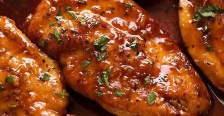 Petto di pollo all'aglio