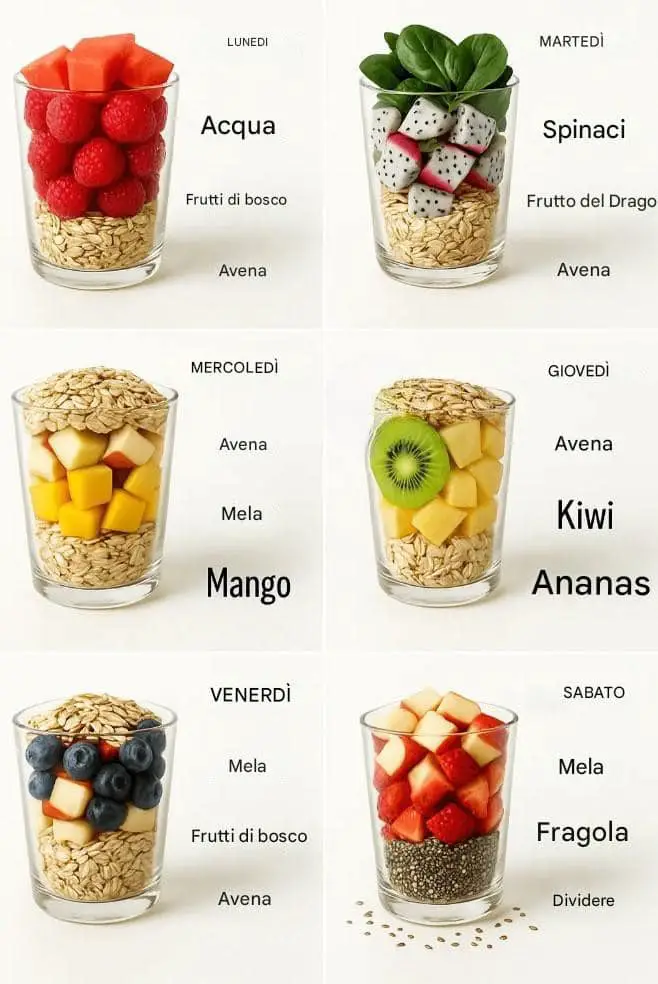 Piano alimentare sano