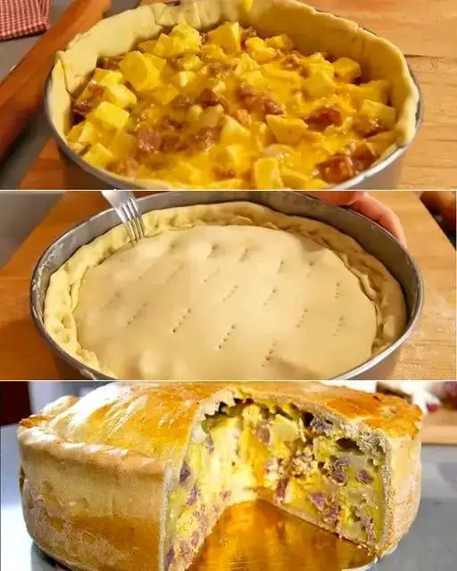 Pizza chiena Pasqua ricetta