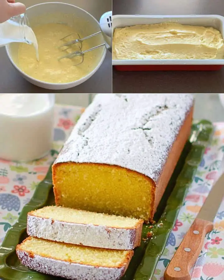 Plumcake alla panna