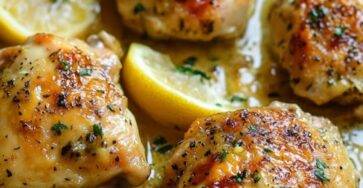 Pollo al limone al forno