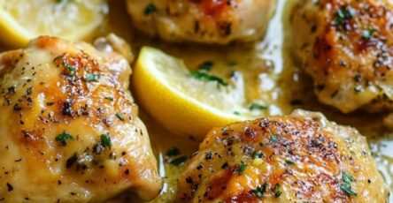 Pollo al limone al forno