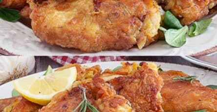 Pollo al limone rosmarino