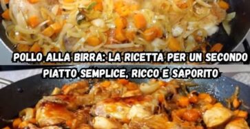 Pollo alla birra semplice