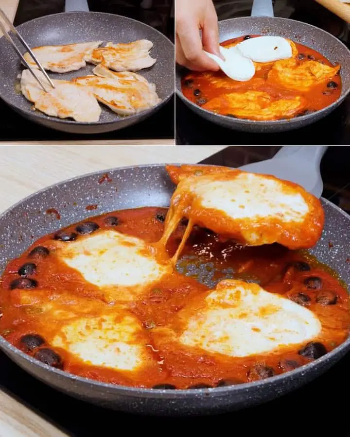Pollo alla pizzaiola
