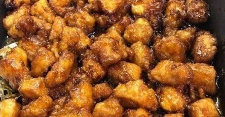 Pollo in agrodolce al forno
