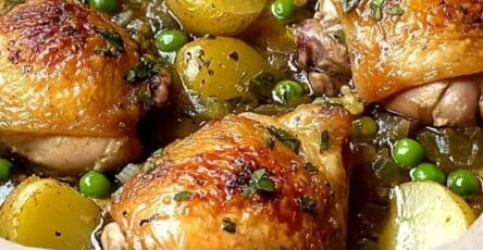 Pollo in umido delizioso