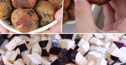 Polpette di melanzane leggere