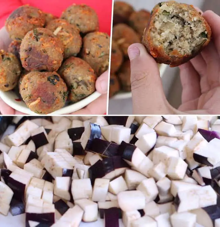 Polpette di melanzane leggere