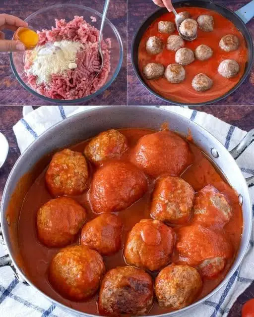 Polpette morbide al sugo
