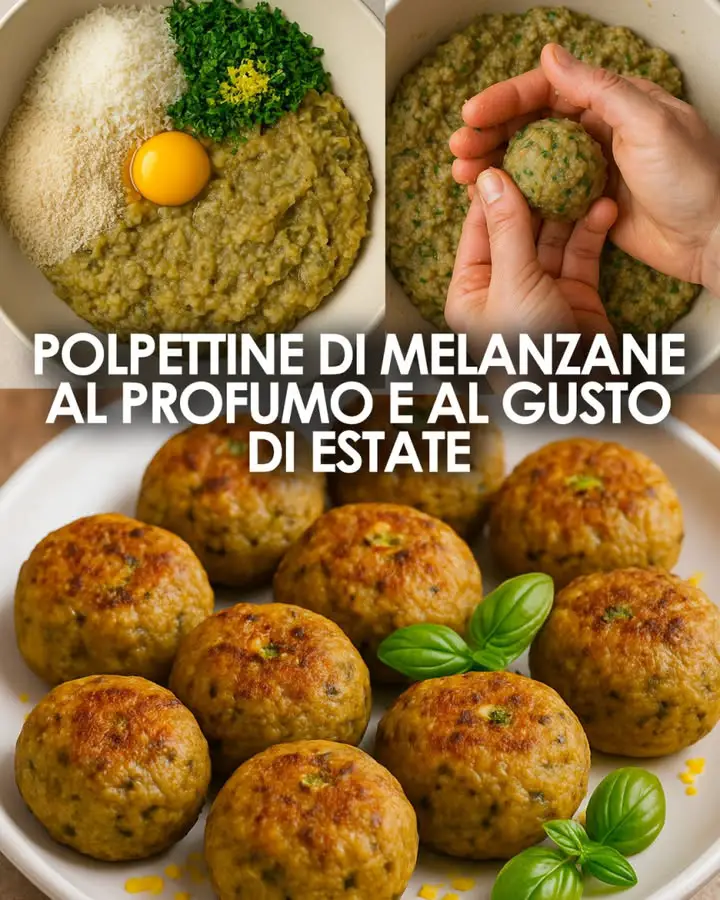 Polpettine di melanzane estive