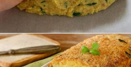 Polpettone di zucchine leggero