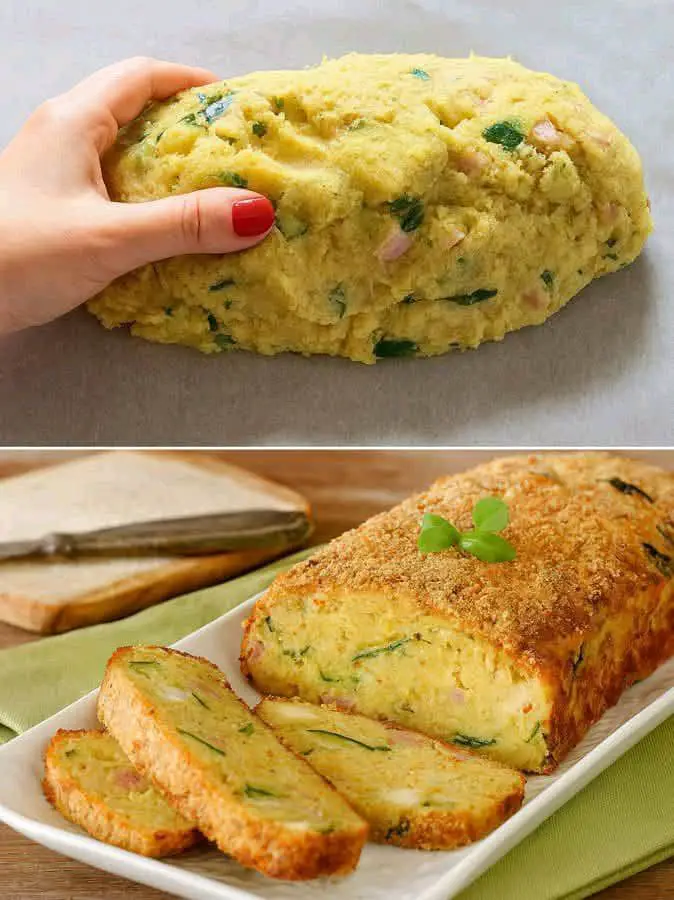 Polpettone di zucchine leggero