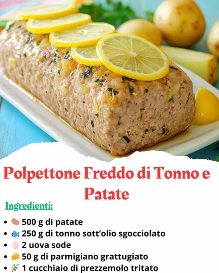 Polpettone freddo di tonno