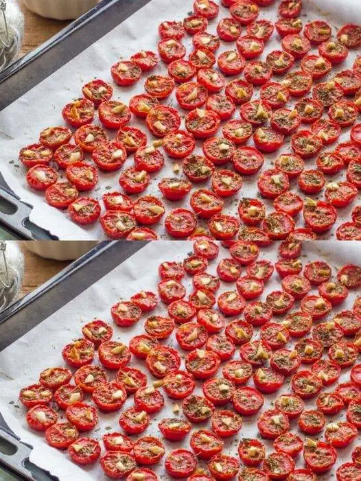 Pomodori ciliegini al forno