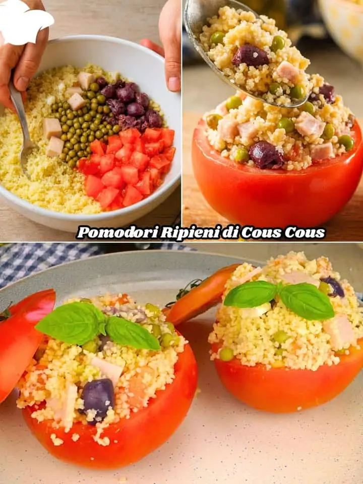 Pomodori ripieni estivi