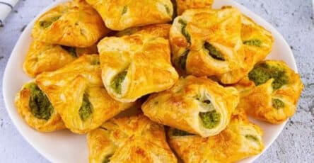 Quadretti di pasta feta