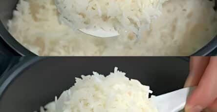Riso delizioso in cucina