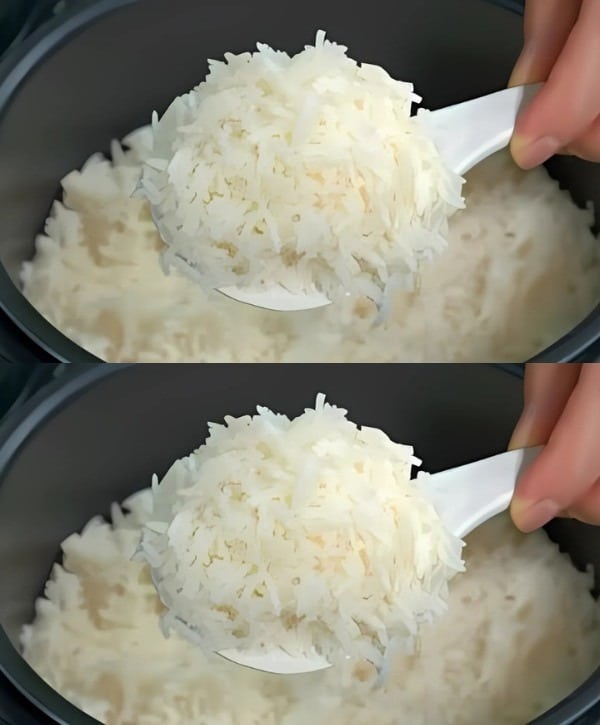 Riso delizioso in cucina