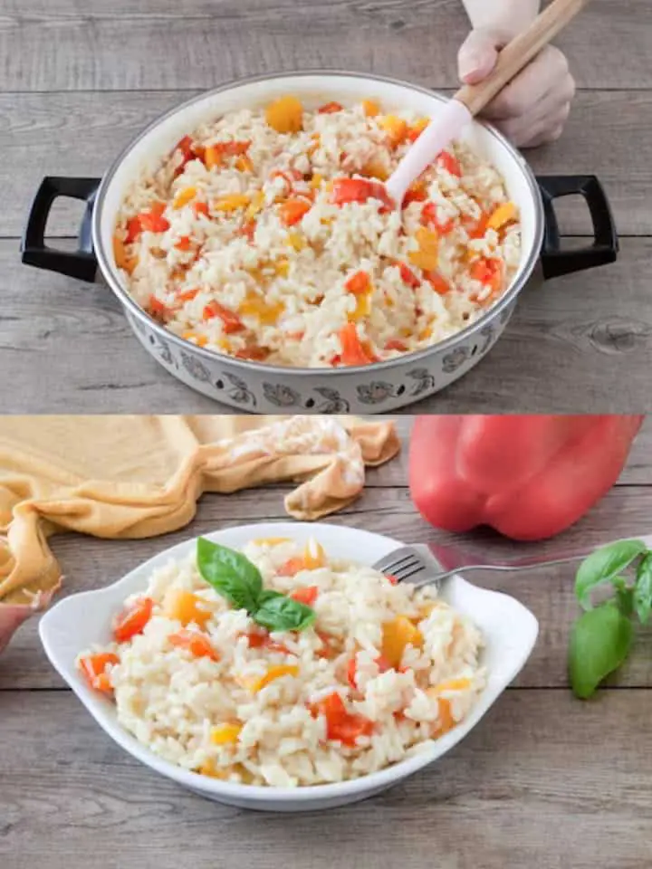 Risotto ai peperoni