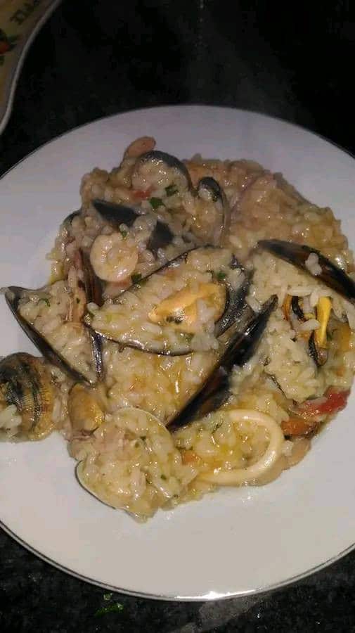 Risotto con frutti di mare