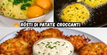 Rösti di patate croccanti