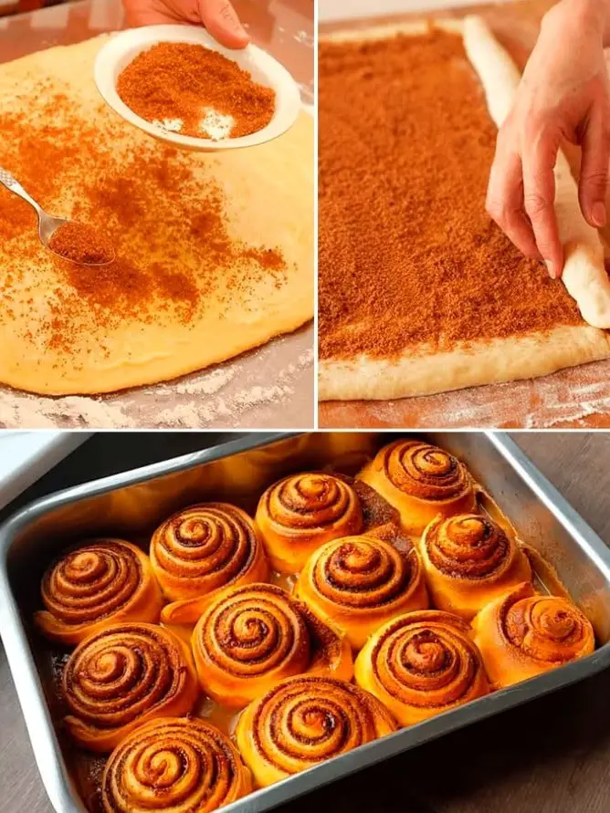 Rotoli alla cannella soffici