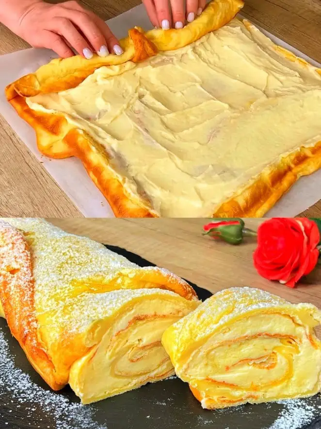 Rotolini di pancake dolci