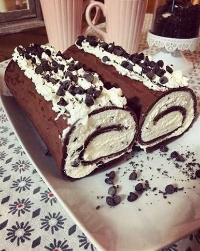 Rotolo al cacao dolce