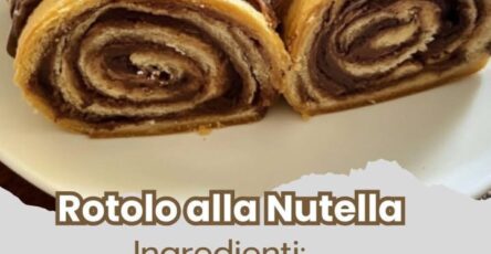 Rotolo alla Nutella delizioso