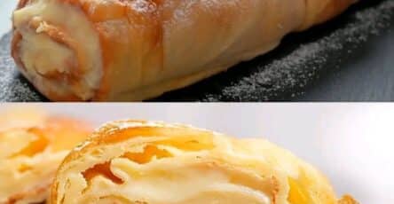 Rotolo alla crema semplice