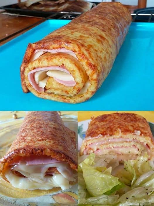 Rotolo di patate alla raclette