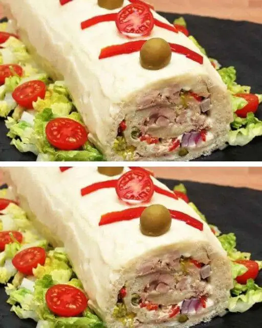 Rotolo di tonno semplice