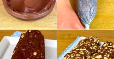 Salame al cioccolato light