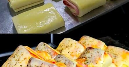Salgados con prosciutto e formaggio
